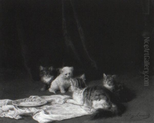 Chatte Et Ses Chatons - view 1