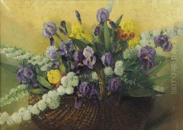 Flowers In A Basket - view 1