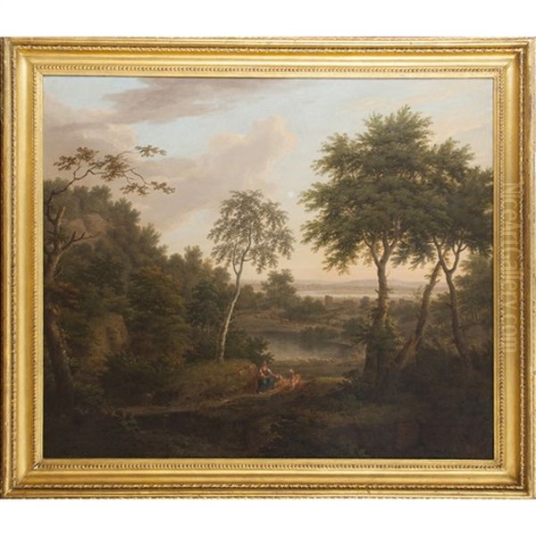 Classical Landscape With Figures - view 1
