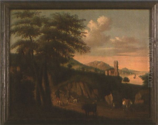 Landscape With Hunters - view 1