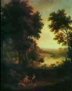 Landscape With Travelers Resting