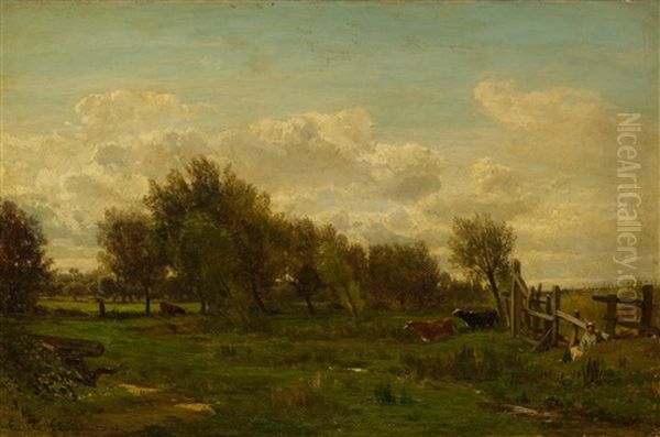 Landscape With Cows - view 1