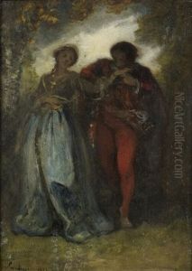 Sans Titre by Emile Charles Lambinet