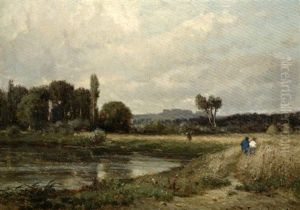 Les Bles Au Bord De La Mare