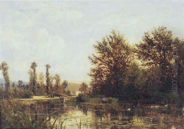 Paysage Au Bord De La Riviere - view 1