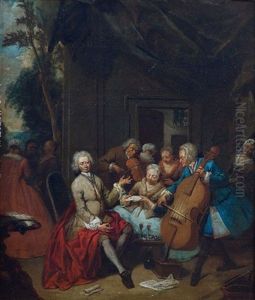 Le Concert by Jan Baptist Lambrechts
