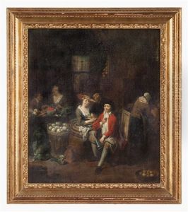 Scena D'interno Di Cucina by Jan Baptist Lambrechts