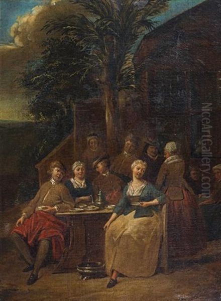 Collation Devant L'auberge (+ Another, Lrgr; Pair) - view 1
