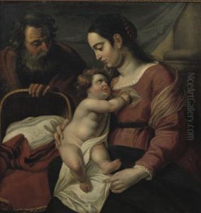 A Woman Pealing Onions