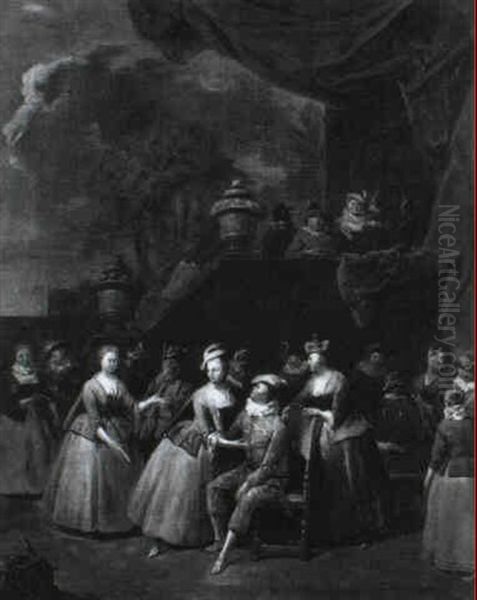 Scenes De La Comedia Del Arte - view 1