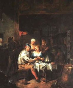 Fr"hliche Gesellschaft In Der Schenke Fr"hliche Gesellschaft In Der Schenke