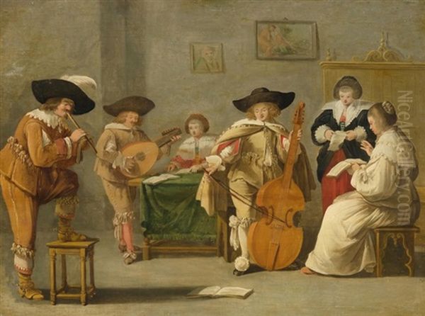 Musizierende Gesellschaft - view 1