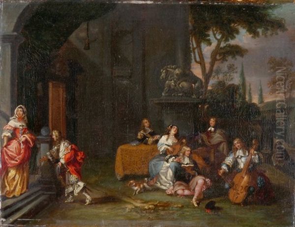 Musikalische Unterhaltung Im Freien - view 1