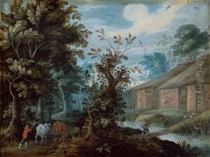 Le Retour Du Troupeau by Christoffel Jacobsz. Van Der Lamen