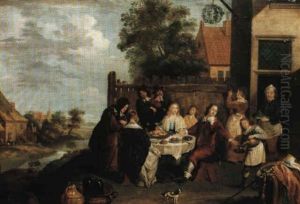 Den Forlorade Sonen by Christoffel Jacobsz. Van Der Lamen