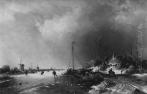 Eisvergnugen by Johann Hermann Joseph Lamers