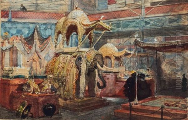 The Indian Stand At The Great Exhibition Of 1851 - view 1