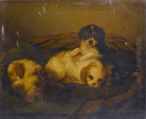 Puppies In A Basket Puppies In A Basket