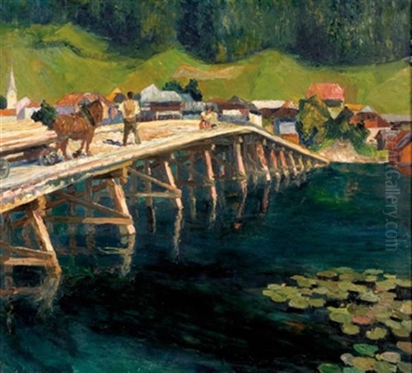 Brucke Am Weissensee - view 1