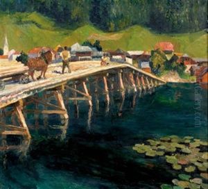 Brucke Am Weissensee Brucke Am Weissensee