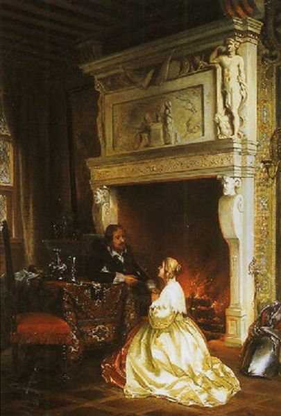 Figures In An Interior - view 1