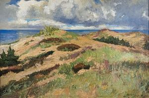 Dunen Auf Hiddensee by Otto Laemmerhirt