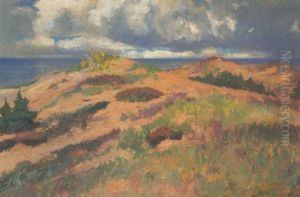Dunen An Der Ostsee (ahrenshoop?) by Otto Laemmerhirt