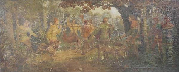 A Scene From Robin Hood - view 1