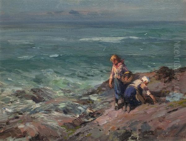 The Mussel Gatherers - view 1