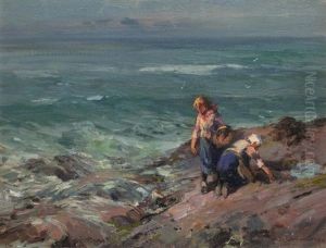 The Mussel Gatherers by William Bradley Lamond