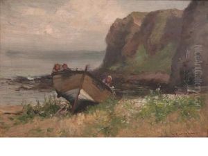 Beached Boat by William Bradley Lamond