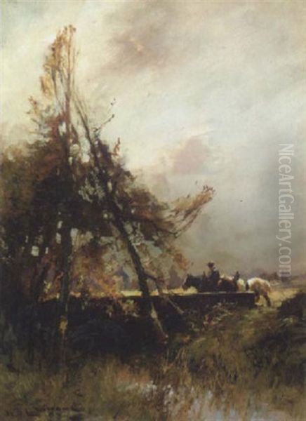 Tending Sheep - view 1