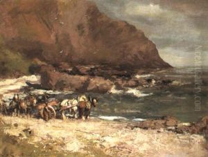 On The Beach, Auchmithie, Forfarshire On The Beach, Auchmithie, Forfarshire