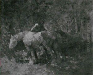 Horses In The Woods Horses In The Woods