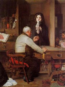 Hard Times (at The Pawnbroker's) by Thomas Reynolds Lamont