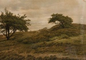 Heathland by Jean Pierre Francois Lamoriniere