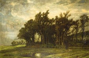 Chasseur Dans Un Paysage Chasseur Dans Un Paysage