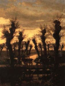 Landschap Met Koeien