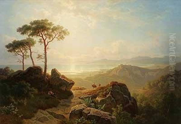 Nachmittag An Der Genuesischen Kuste - view 1