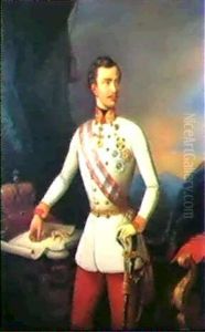 Kaiser Franz Josef I. Von Osterreich by Johann Baptist (Giovanni) Lampi III
