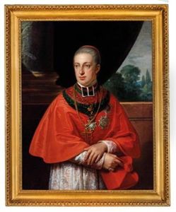 Cardinal Archduke Rudolph by Johann Baptist Lampi the Elder