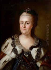 Portrait De Catherine Ii De Russie