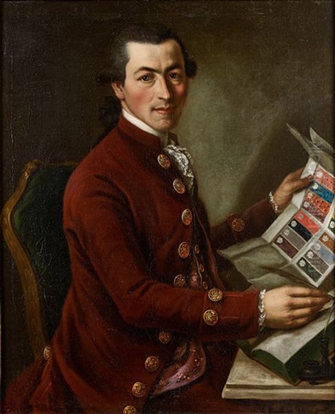 Portrait De Giovanni Battista Tensi, Marchand De Tissus - view 1