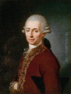 Bildnis Eines Eleganten Herrn by Johann Baptist Lampi the Elder