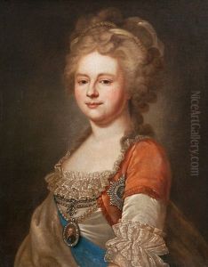 Portrait Of Maria Feodorova Portrait Of Maria Feodorova