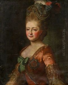 Zarin Maria Fjodorowna (mit Russischem St. Katharinen-orden, Mit Band Und Bruststern, I. Klasse) Zarin Maria Fjodorowna (mit Russischem St. Katharinen-orden, Mit Band Und Bruststern, I. Klasse)