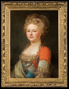 Portrait Of Maria Fiodorowna Portrait Of Maria Fiodorowna