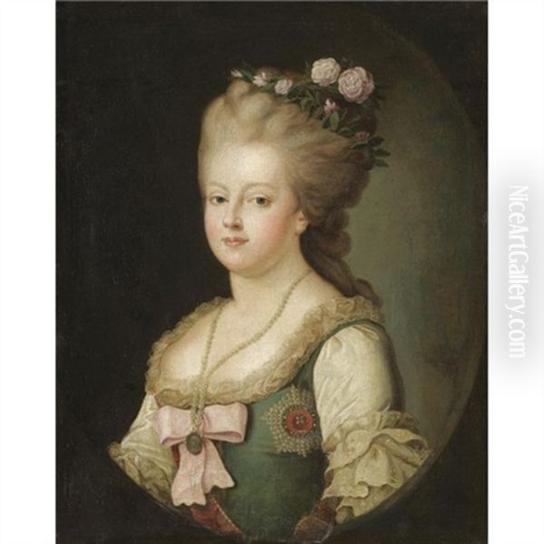 Portrait Of Maria Fedorovna, Wife Of Tsar Paul I - view 1