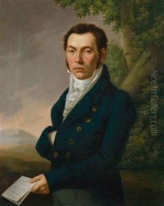 Herrenbildnis by Johann Baptist Lampi the Elder