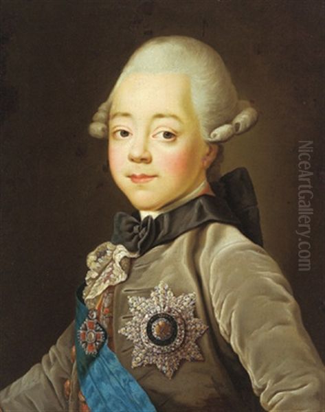 Bildnis Von Zar Paul I. Von Rusland Als Kronprinz - view 1